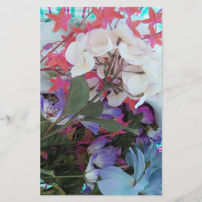 Papeterie Bouquet de fleurs en plastique (Devant)