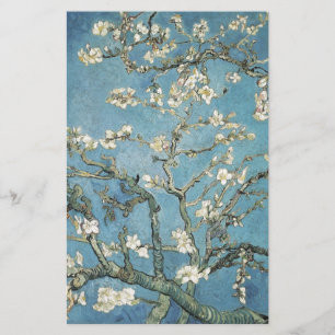Papeterie Branches d'amande de Vincent van Gogh   en fleur,