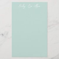 Bridal Seaglass Solide Personnalisé