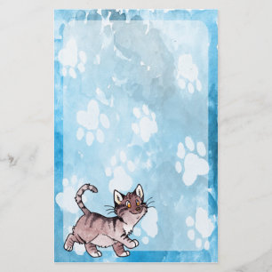 Papeterie Brown Tabby Kitty