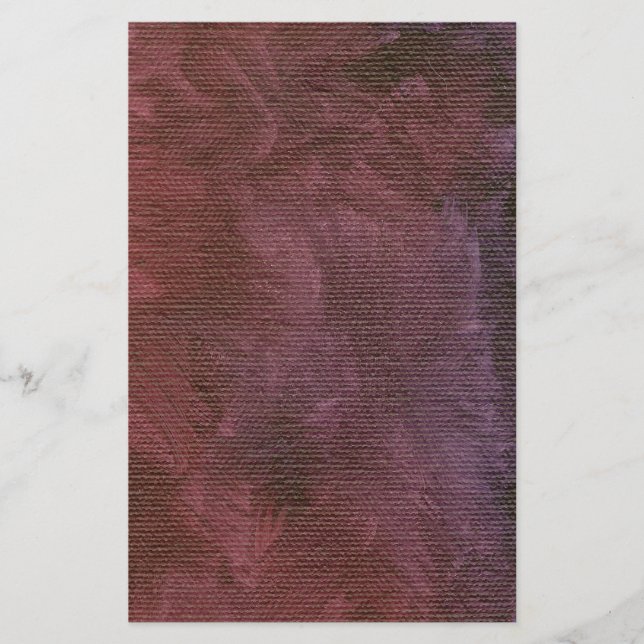 Papeterie Brushed purple Faux Finish (Devant)