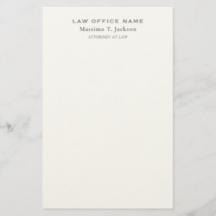 Papeterie Bureau d'avocat de droit classique