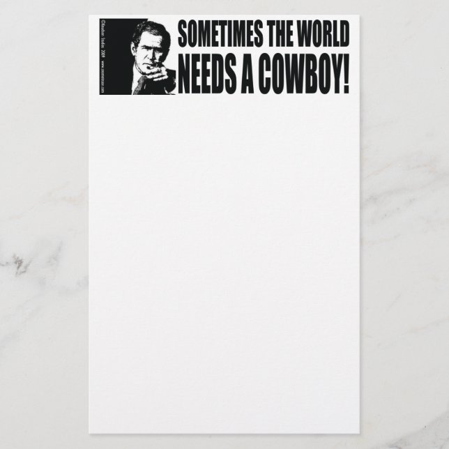 Papeterie Bush Cowboy (Devant)