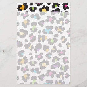 Papeterie Cadeaux colorés d'empreinte de léopard de guépard