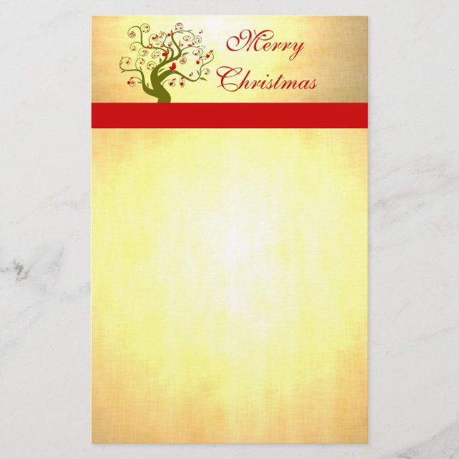 Papeterie Cadeaux et invitations pour l'arbre à tourbillons  (Devant)