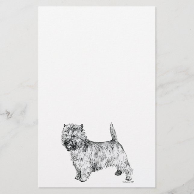 Papeterie Cairn Terrier (Devant)