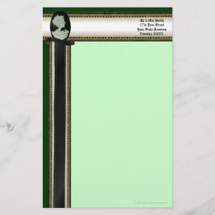 Papeterie Camée classique (jade/vert)