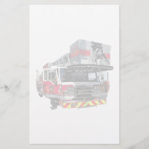 Papeterie Camion-feu à porte ouverte