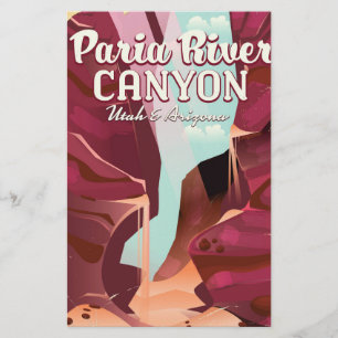 Papeterie Canyon de la rivière Paria, Utah et Arizona