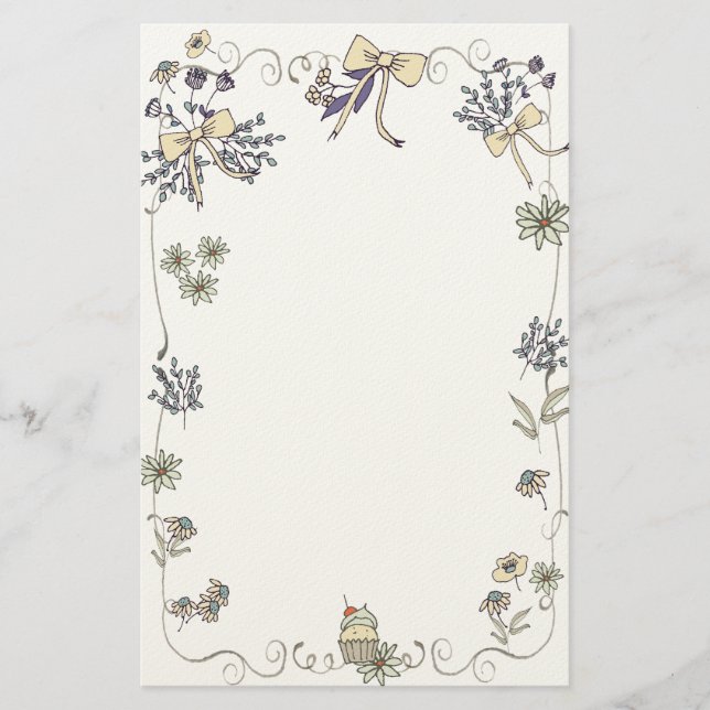 Papeterie Caprice de marguerite printanière (Devant)
