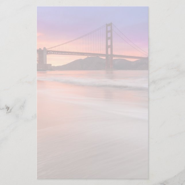 Papeterie Capture du Golden Gate Bridge de San Francisco (Devant)