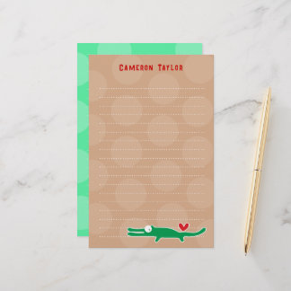 Papeterie Cartographie Green Gator Enfants Points Merci