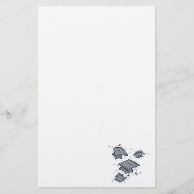 Papeterie Casquettes d'obtention du diplôme (Devant)