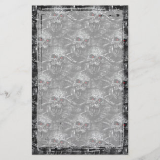 Papeterie Catacombes Stationery crâne gothique