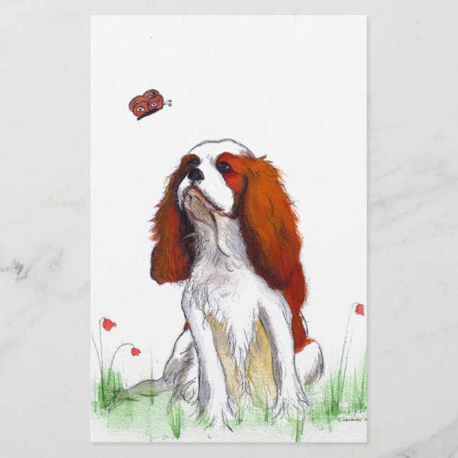 Papeterie Cavalier King Charles Spaniel CKC (Devant)