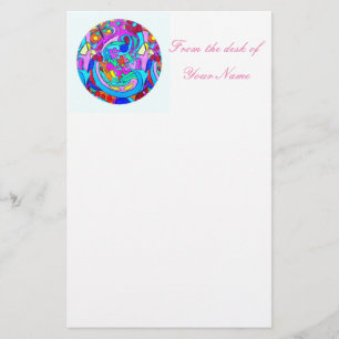Papeterie cercle d'amour super hippie
