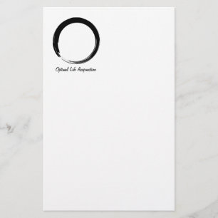 Papeterie Cercle de zen avec le logo v3