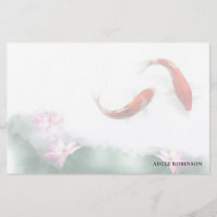 Cercles d'amour Lotus Koi Orient Harmony Personnal