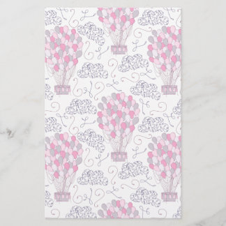 Papeterie Cerfs-volants en art de nurserie rose