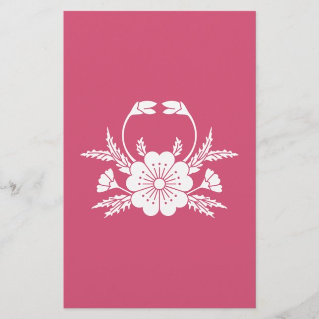 Papeterie Cerisier en forme de crabe (EDO) (Devant)
