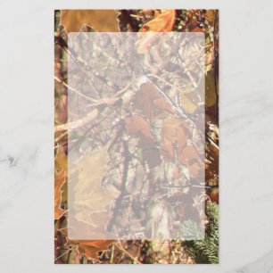 Papeterie Chasseur de la nature Automne Camo peinture Camouf