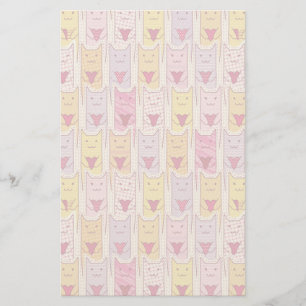 Papeterie Chats mignons aux coeurs amoureux