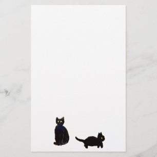Papeterie Chats noirs Cute Kitty