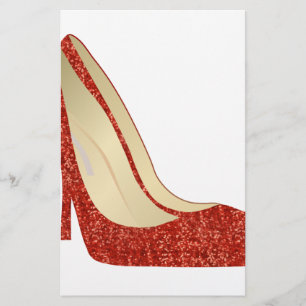 Papeterie chaussons rubis