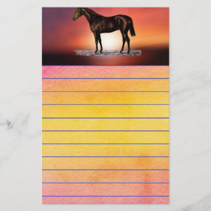 Papeterie Cheval Brown