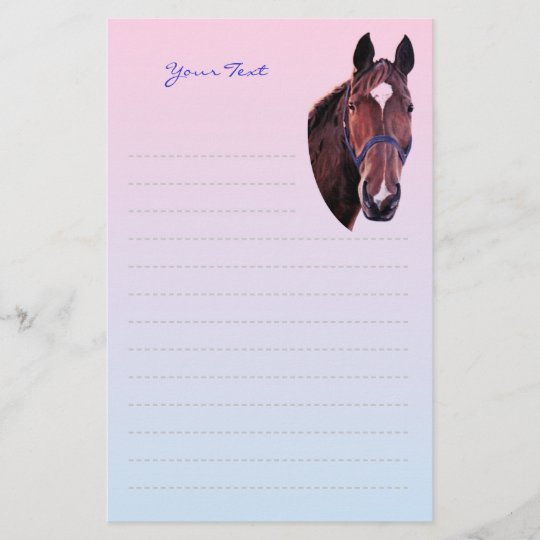 lettre chevaux