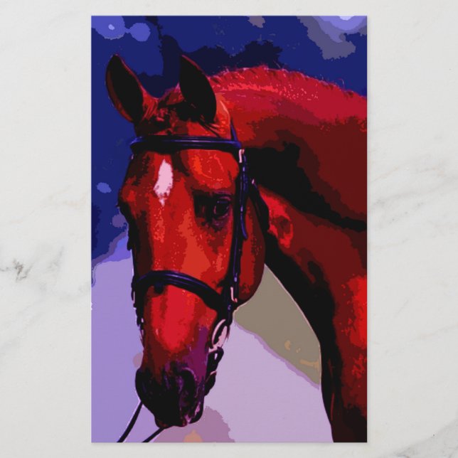 Papeterie Cheval Head (Devant)