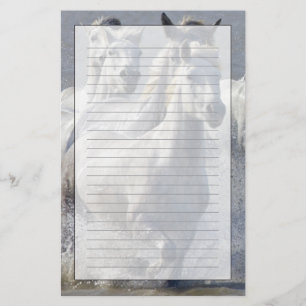 Papeterie Chevaux de Camargue fonctionnant sur le marécage