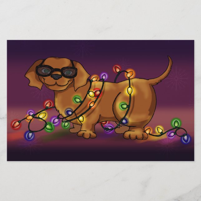 Papeterie Chien brillant (Devant)
