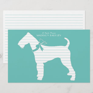 Papeterie Chien Chien Chien Airedale