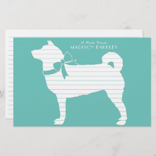 Papeterie Chien chiot Shiba Inu