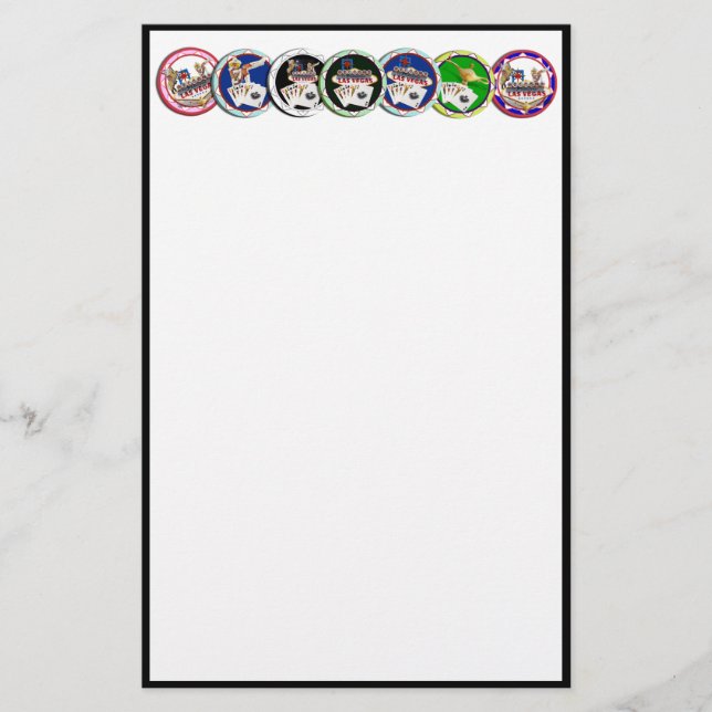 Papeterie Chips de poker Galore (Devant)