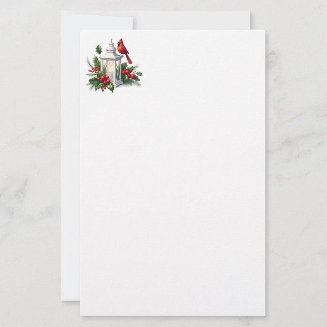 Papeterie Christmas Holiday Stationery Paper (Devant)