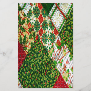Papeterie Christmas Quilt Background