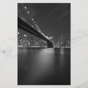 Papeterie Ciel de New York noir et blanc