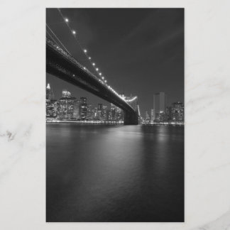 Papeterie Ciel de New York noir et blanc