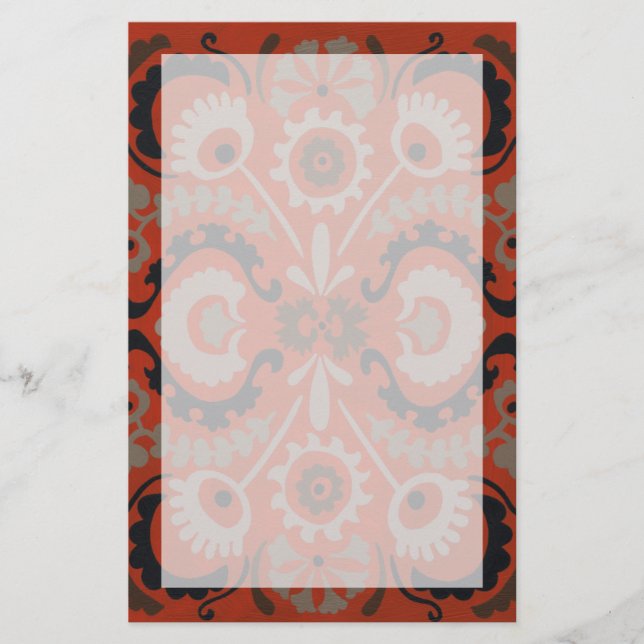 Papeterie Cinabre Suzani I (Devant)