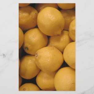 Papeterie Citron jaune aigre