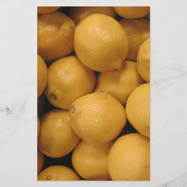 Papeterie Citron jaune aigre (Devant)