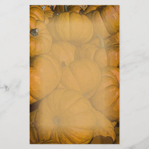 Papeterie Citrouilles d'automne orange