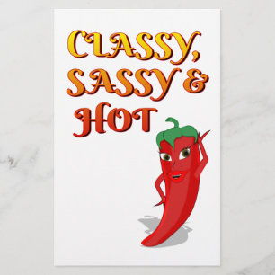 Papeterie Classé Sassy Et Hot Pepper Diva