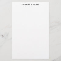 Classique Blanc Minimaliste Simple Élégant