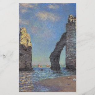 Papeterie Claude Monet les falaises aux cadeaux de destin d'