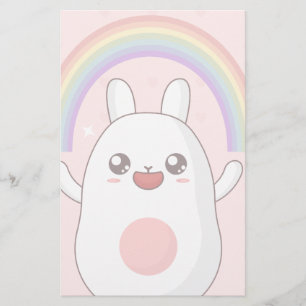 Papeterie Clipart arc-en-ciel de Kawaii