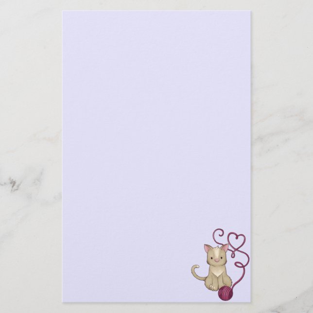 Papeterie club de fil de chat (Devant)