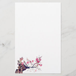 Papeterie CMCarlson Cerry Blossom stationnaire